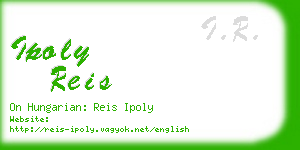 ipoly reis business card
